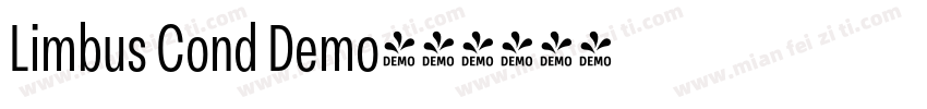 Limbus Cond Demo字体转换